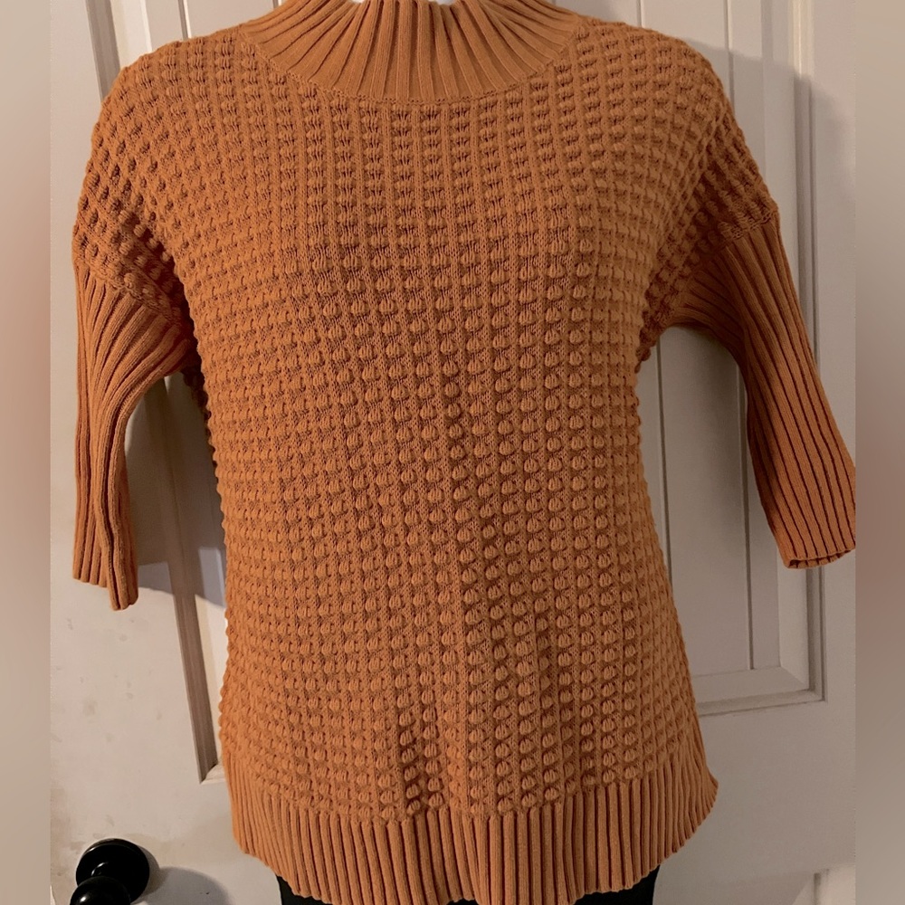 French connection orange sweater